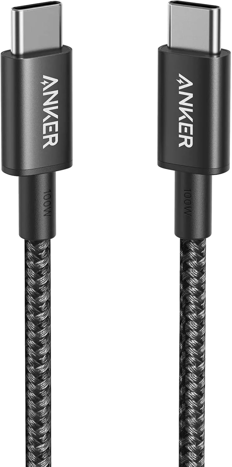 Anker Charging Cable USB-C to USB-C Nylon Cable 1M 60W Black