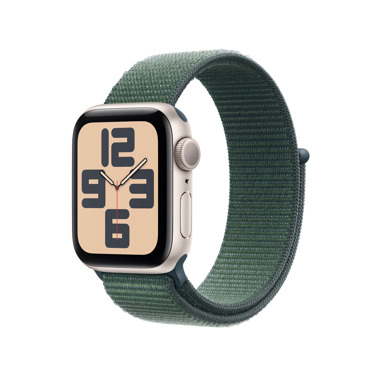 Apple_Watch_SE_40mm_GPS_Starlight_Aluminum_Sport_Loop_Lake_Green_PDP_Image_Position_1__FRFR