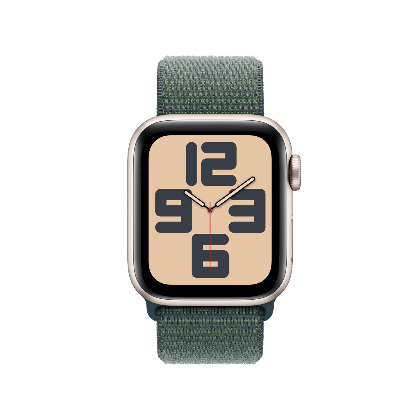 Apple_Watch_SE_40mm_GPS_Starlight_Aluminum_Sport_Loop_Lake_Green_PDP_Image_Position_2__FRFR