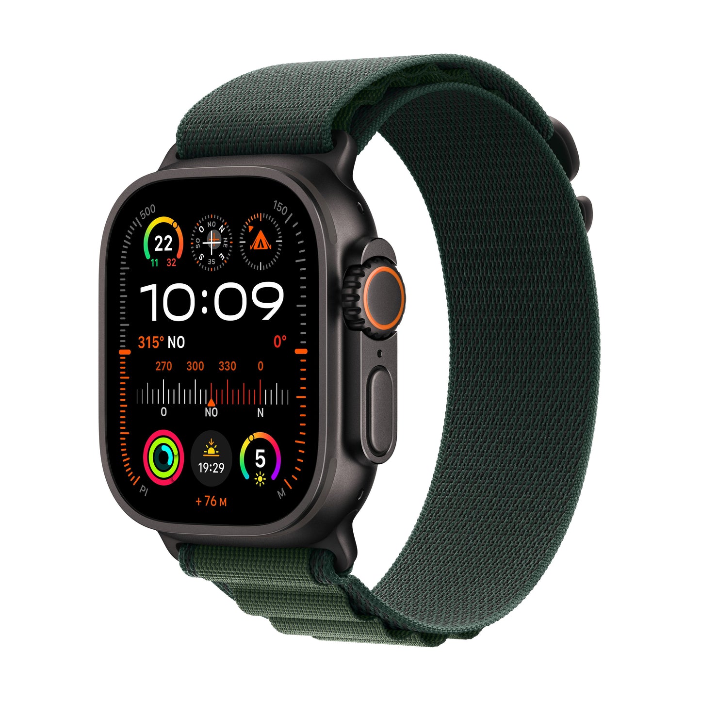 Apple_Watch_Ultra_2_49mm_Black_Titanium_Alpine_Loop_Dark_Green_PDP_Image_Position_1__FRFR