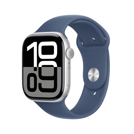 Apple_Watch_Series_10_46mm_GPS_Silver_Aluminum_Sport_Band_Denim_PDP_Image_Position_1__FRFR