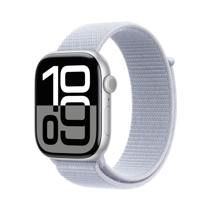 Apple_Watch_Series_10_46mm_GPS_Silver_Aluminum_Sport_Loop_Blue_Cloud_PDP_Image_Position_1__FRFR