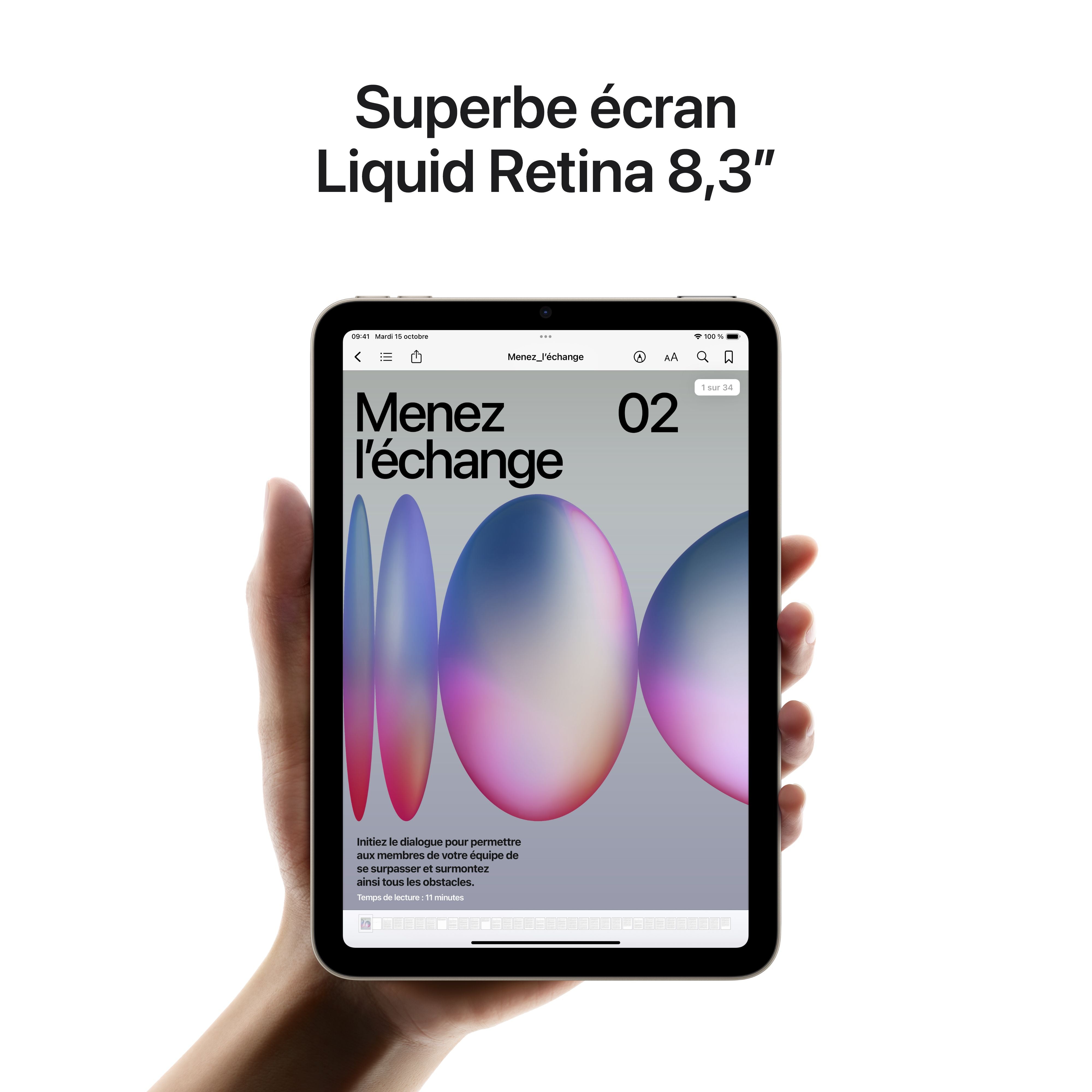 Acheter iPad mini Wi-Fi 128 Go - Gris sidéral (A17 Pro) | iSTYLE