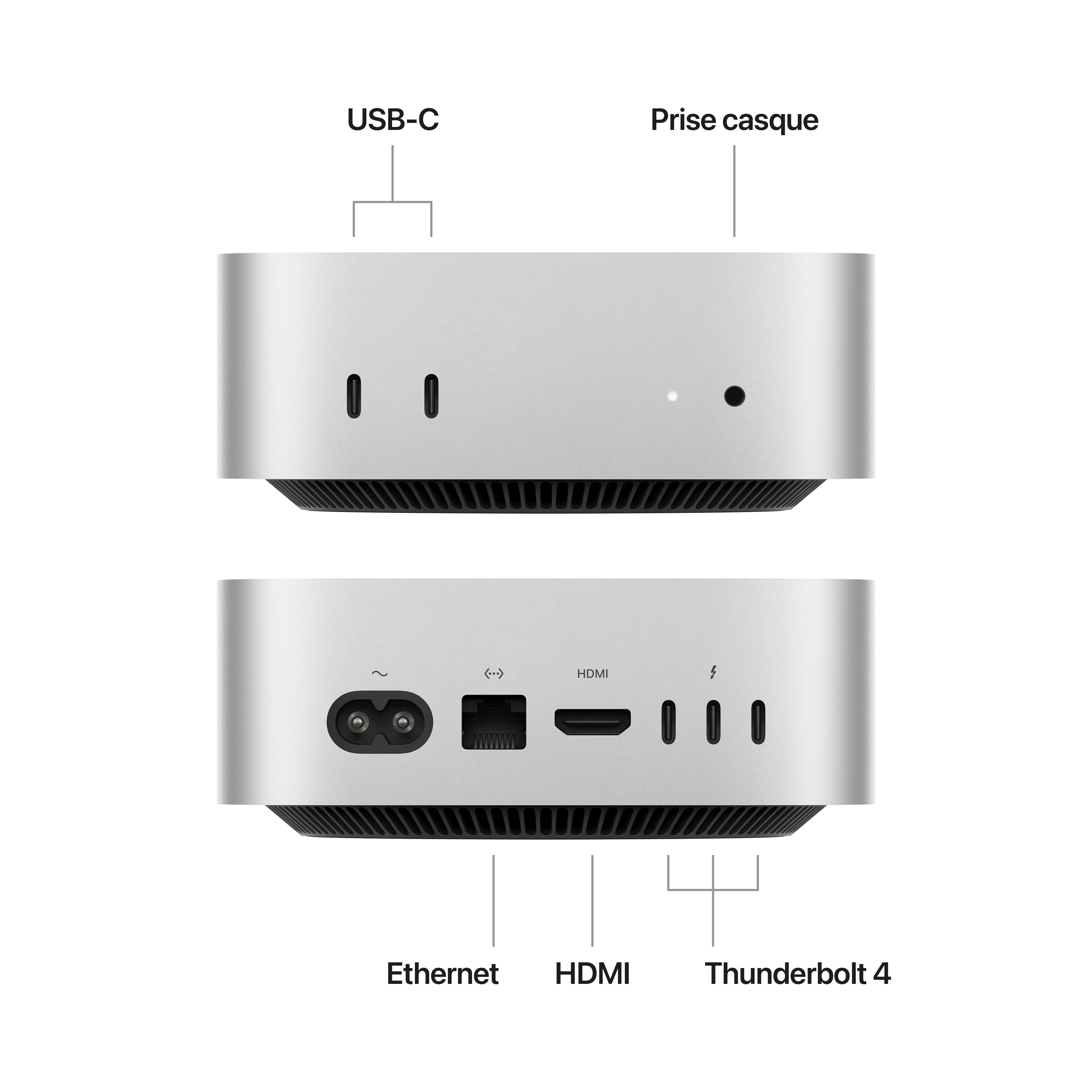 Buy Mac mini: Apple M4 Chip with 10-core CPU and 10-core GPU, 256