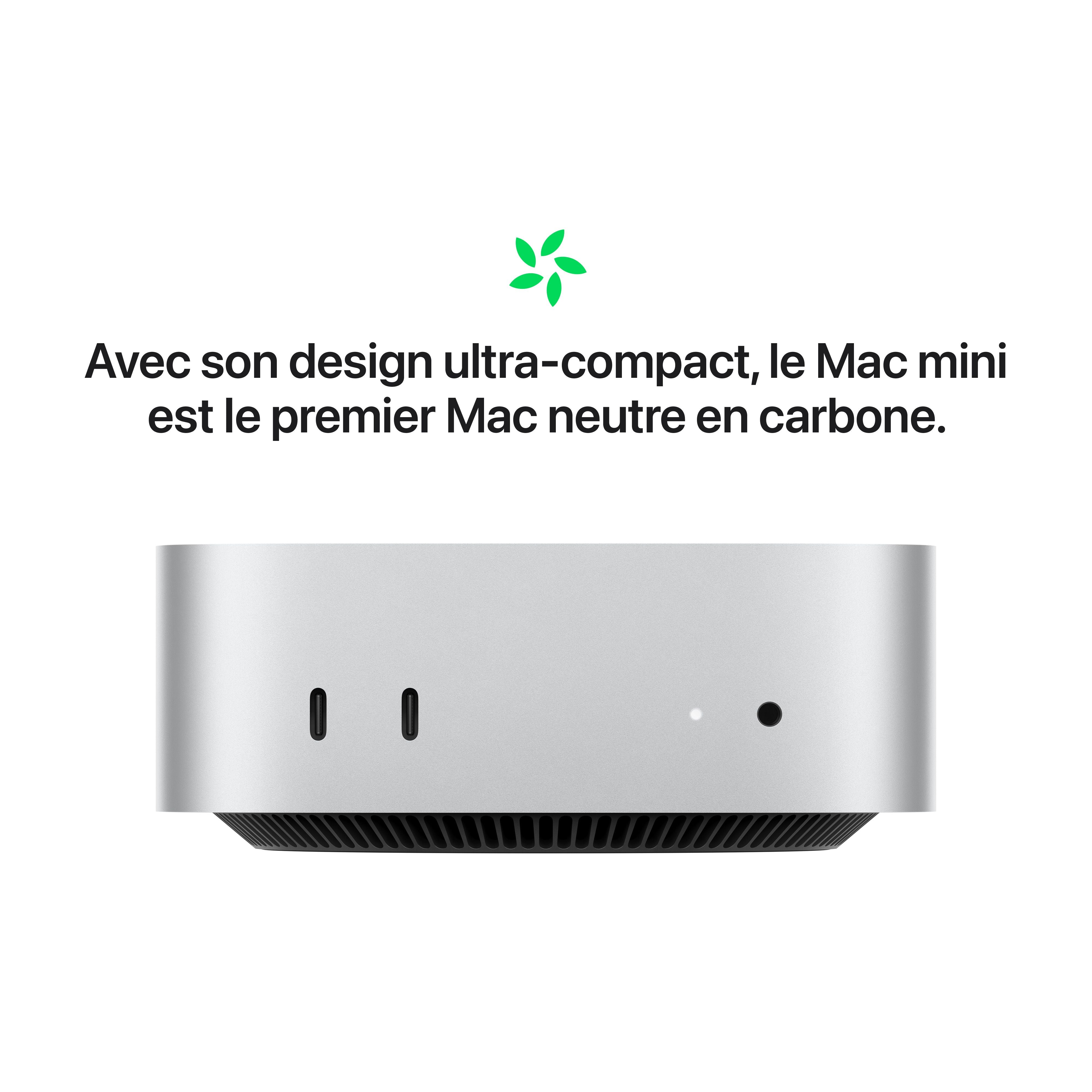 Buy Mac mini: Apple M4 Chip with 10-core CPU and 10-core GPU, 256