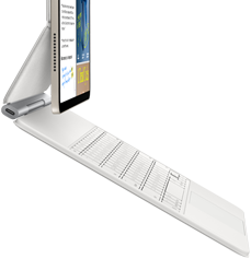 iPad Air fixé à un Magic Keyboard