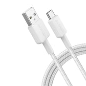 Anker 322 PowerLine USB A to USB C Fast Charging 6ft/1.8m White