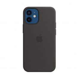 Coque en cuir avec MagSafe pour iPhone 12 mini - Noir
