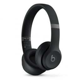 Beats Solo 4 Wireless Headphones - On-Ear Wireless Headphones - Matte Black