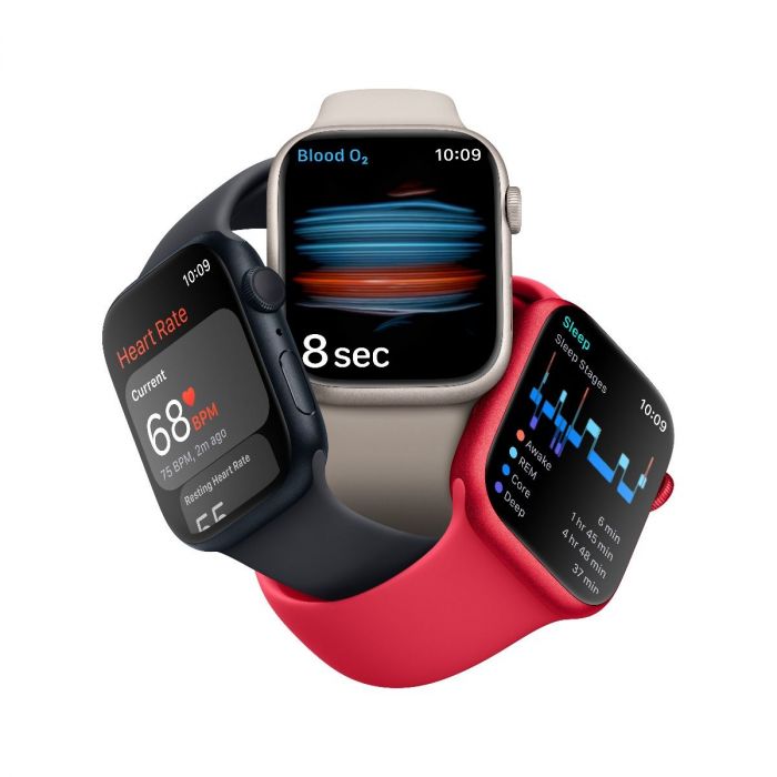 人気定番SALEアップルウォッチApple Watch　8 GPS 45mm ミッドナイト MicroSDメモリーカード