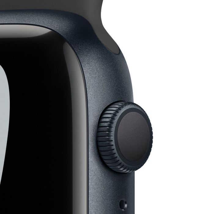 Apple Watch Nike Series 7 GPS 45mm Midnight Aluminium Case with
