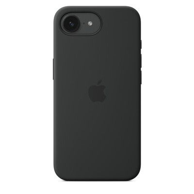 iPhone 16e Silicone Case – Black