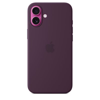 iPhone 16 Plus Silicone Case with MagSafe - Plum